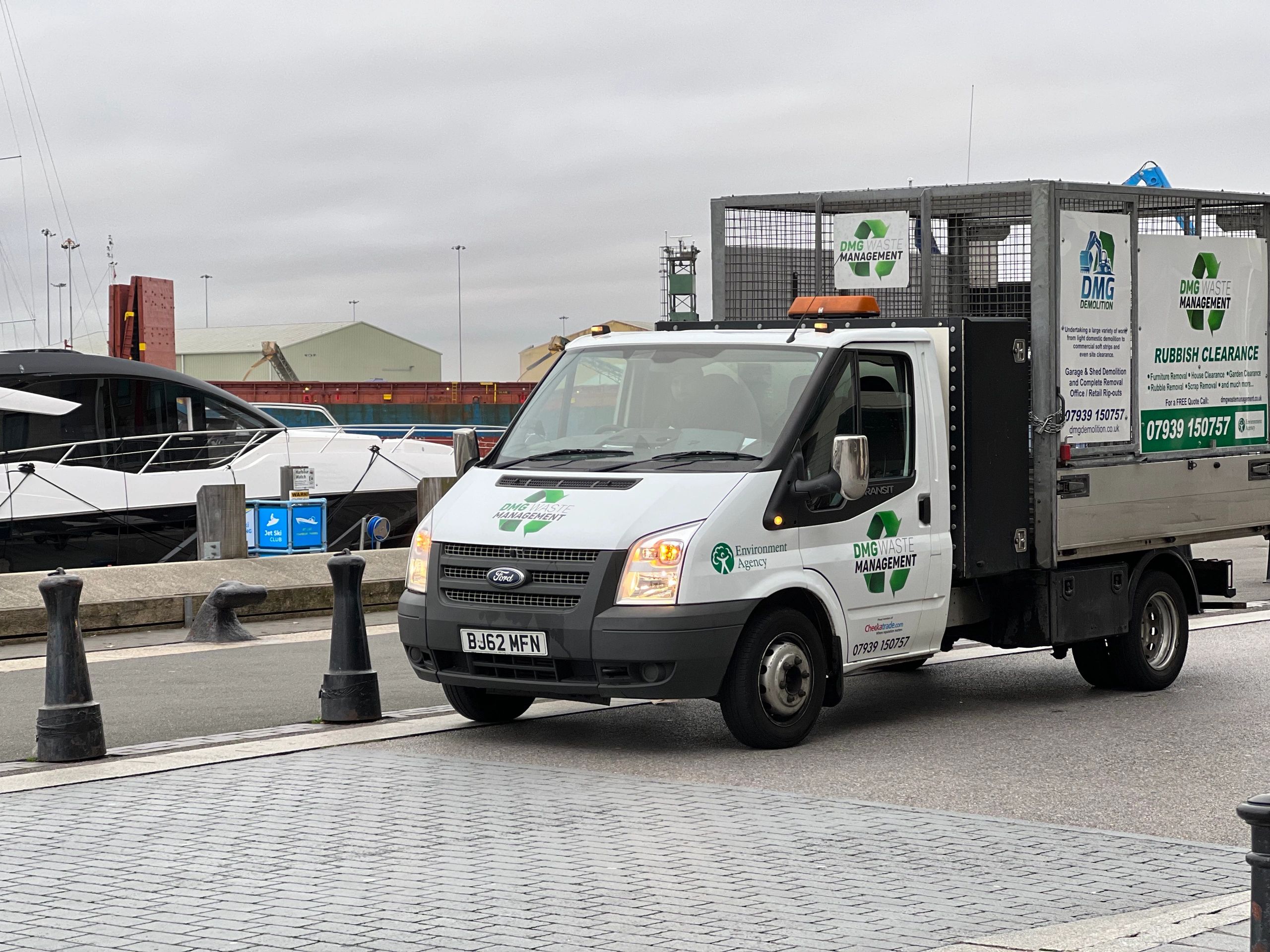 Contact DMG Waste Management, Rubbish Clearance BCP, Dorse